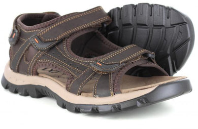 Mens Sporty Sandal-Taxi Brown or Black