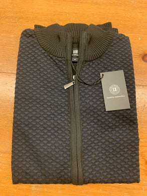 MARCO DONATELI FULL ZIP SWEATER