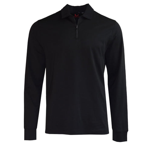 MARCO L/S POLO WITH ZIP
