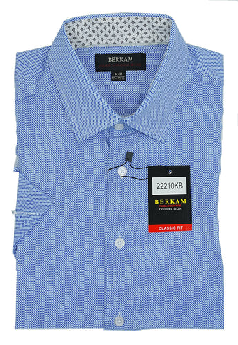CASUAL S/S SHIRT MID BLUE