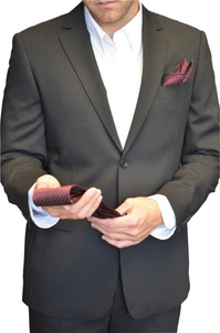 NATURAL STRETCH WOOL SUIT- CHARCOAL - The Mens Shoppe & Her Boutique