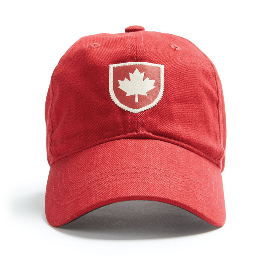 CANADA SHEILD HAT HERITAGE RED - The Mens Shoppe & Her Boutique