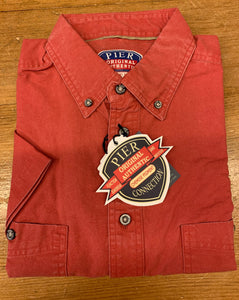 ORIGINAL AUTHENTIC PIER CONNECTION S/S PIGMENT SHIRT 100% COTTON